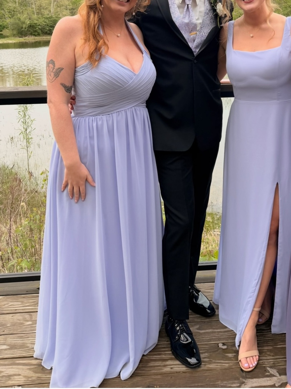 Violet Kennedy Blue Bridesmaids Dress Style Ginger